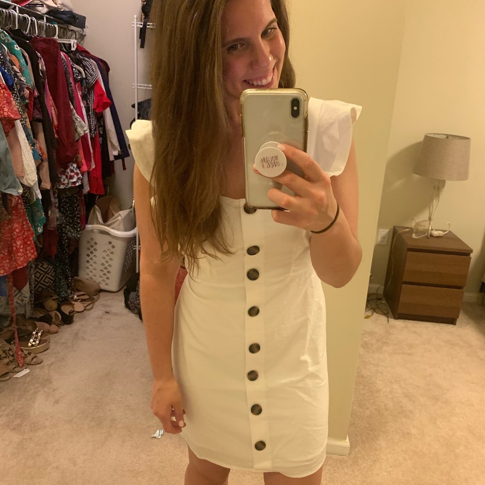 White dress
